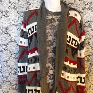 Women's Say What Open Sweater Small